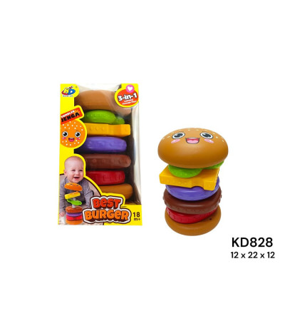 JOGO TUMBLER BURGER KD828