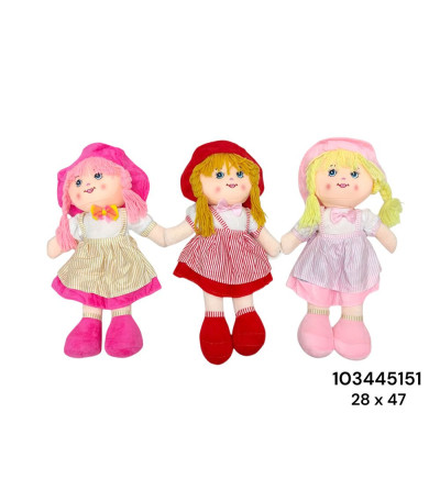 BONECA PANO MUS 103445151