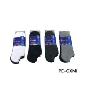 MEIA MASC.ADULTO 3PAR PE-CXMI