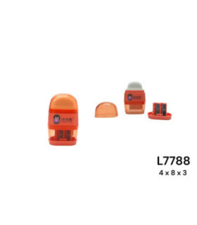 APONTADOR C/BORRACHA L7788