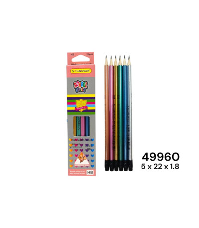 LAPIS DE PAPEL 12PC 49960